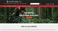 Desktop Screenshot of oxygenbikes.com